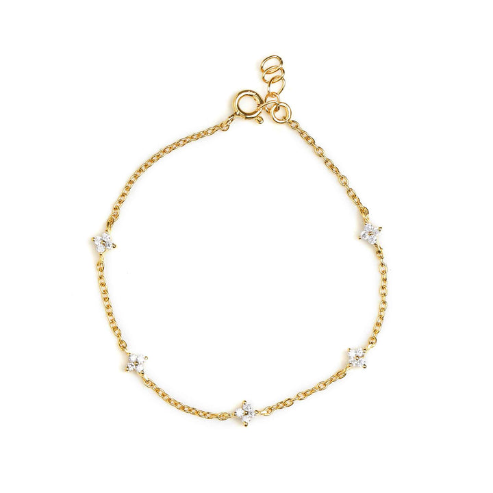 925 Silver Moissanite Diamond Diva Minimalist Tennis Bracelet