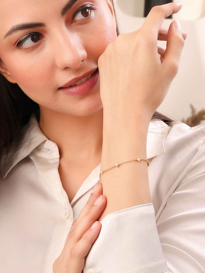 925 Silver Moissanite Diamond Diva Minimalist Tennis Bracelet