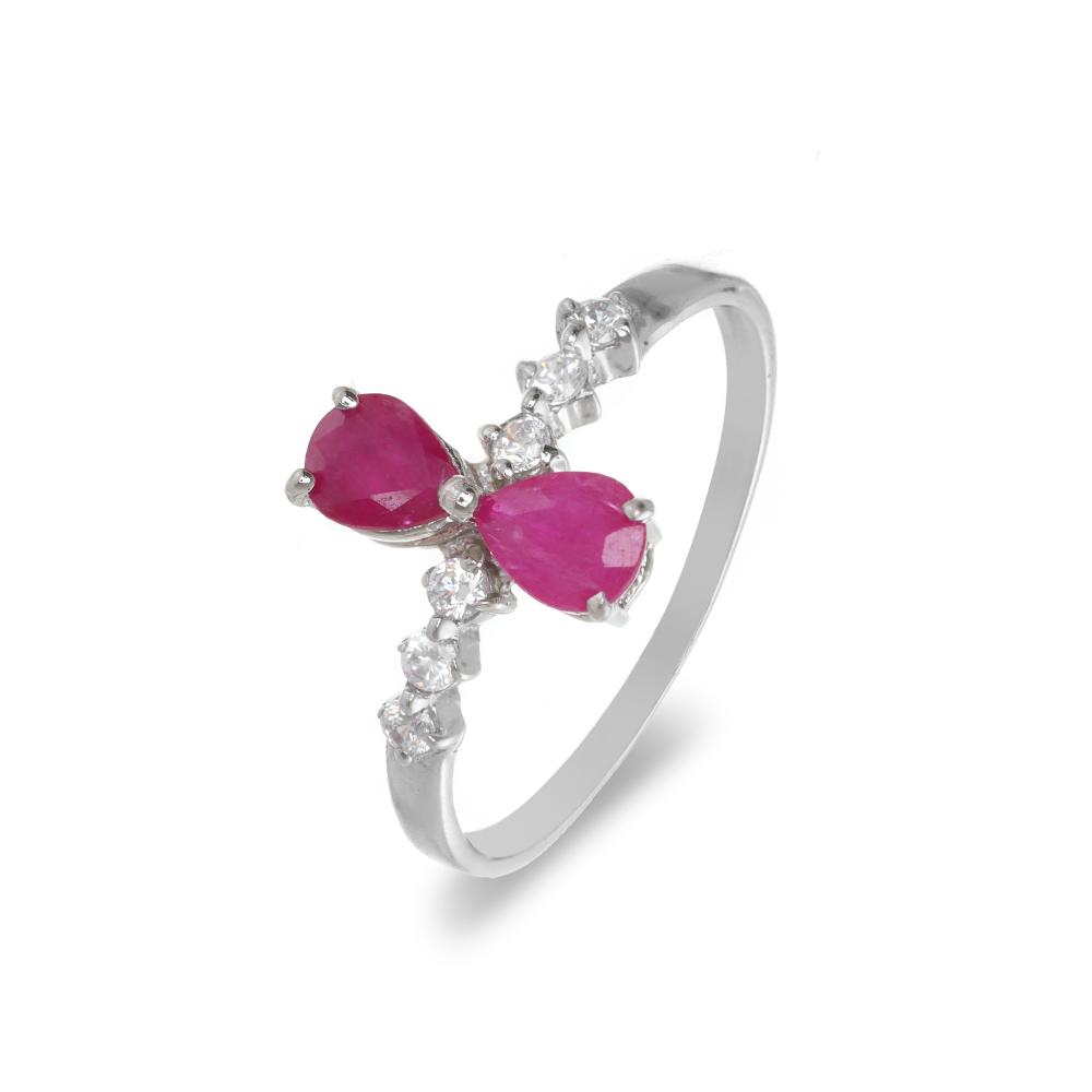 Natural Ruby Ring Band