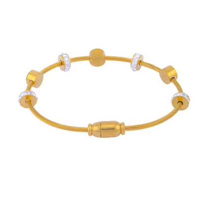 Soraya Evil Eye Bracelet – 18K Gold Plated, Anti-Tarnish & Waterproof