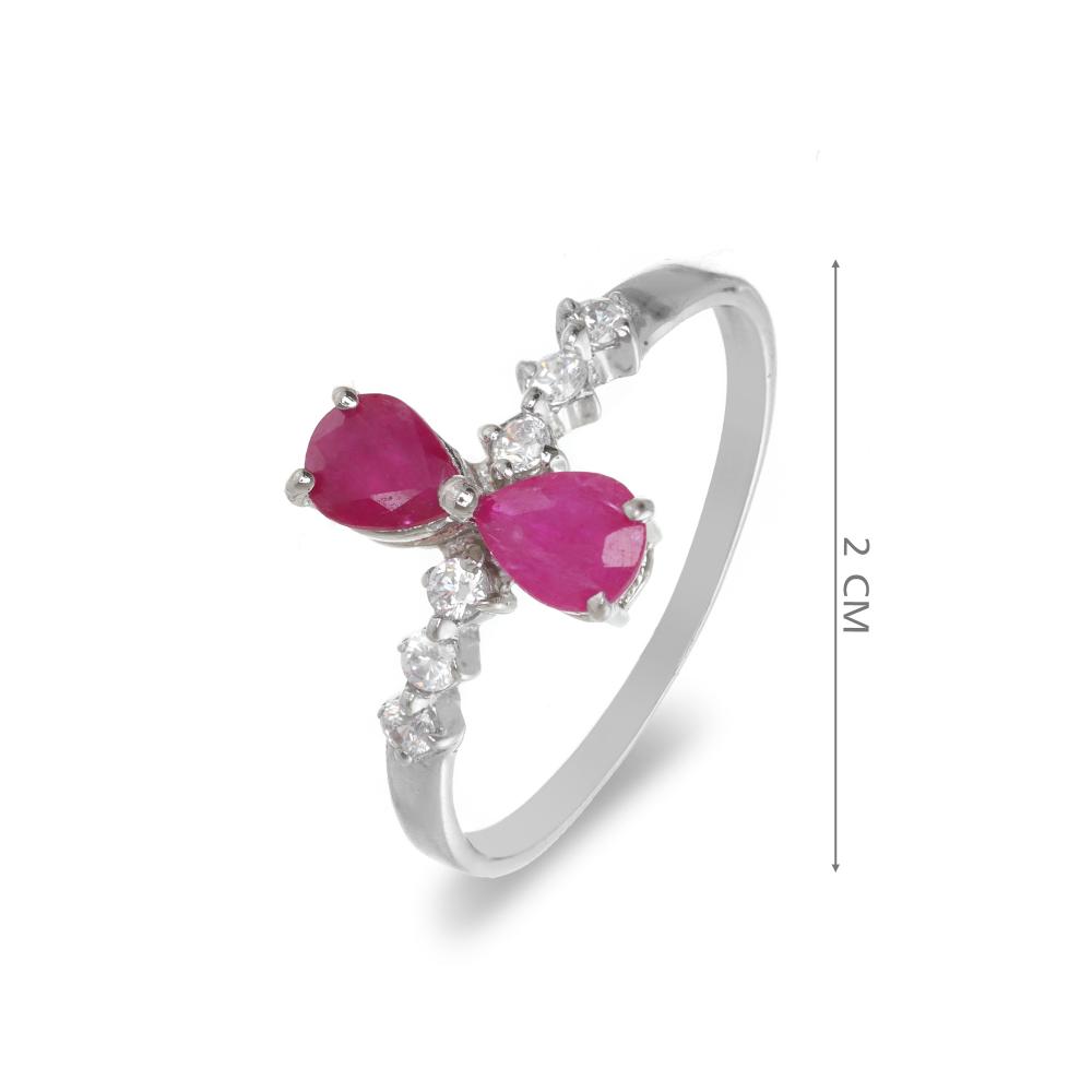 Natural Ruby Ring Band
