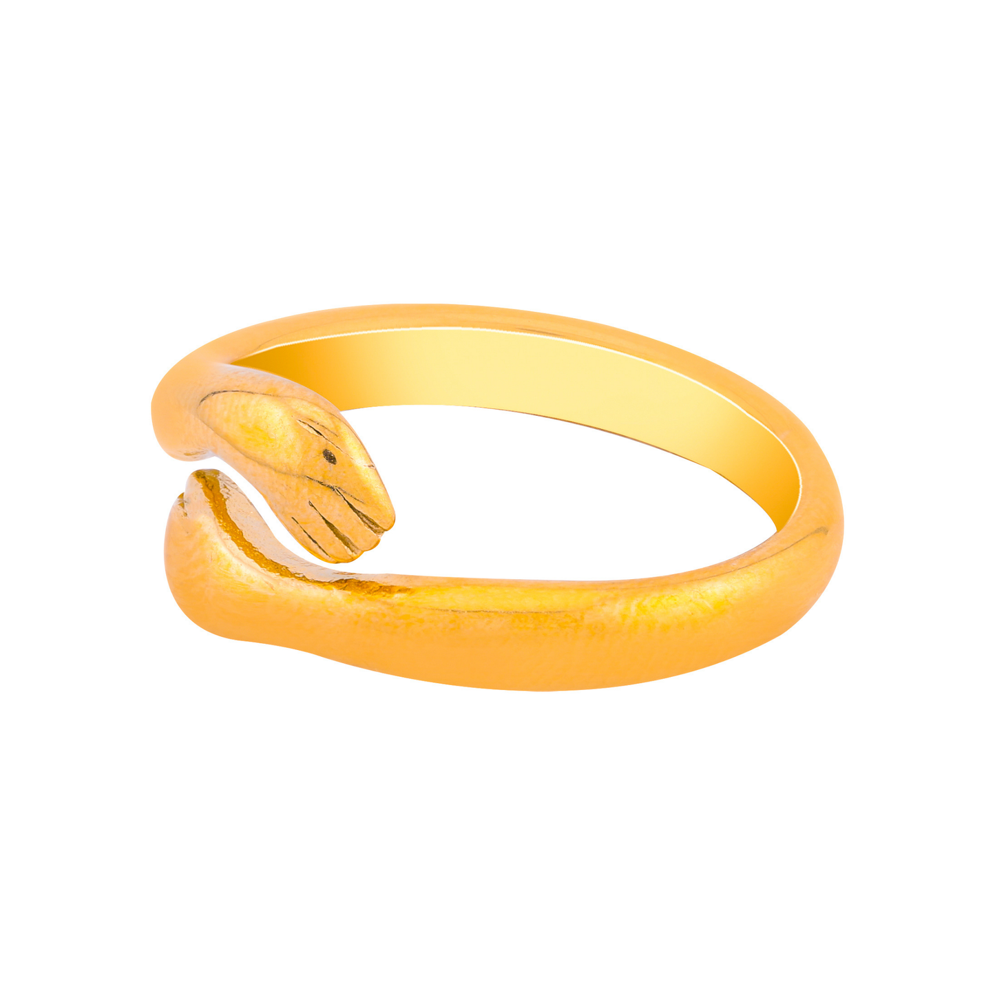 Chunky Love hug ring - 18K Gold Plated/ Anti Tarnish -Waterproof