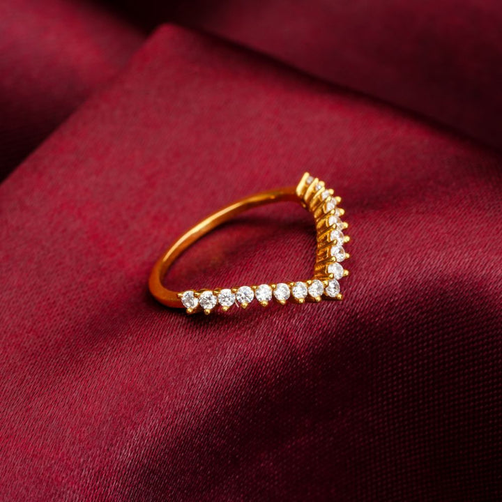 925 Sterling Silver 18K Gold Plated Vailora Ring