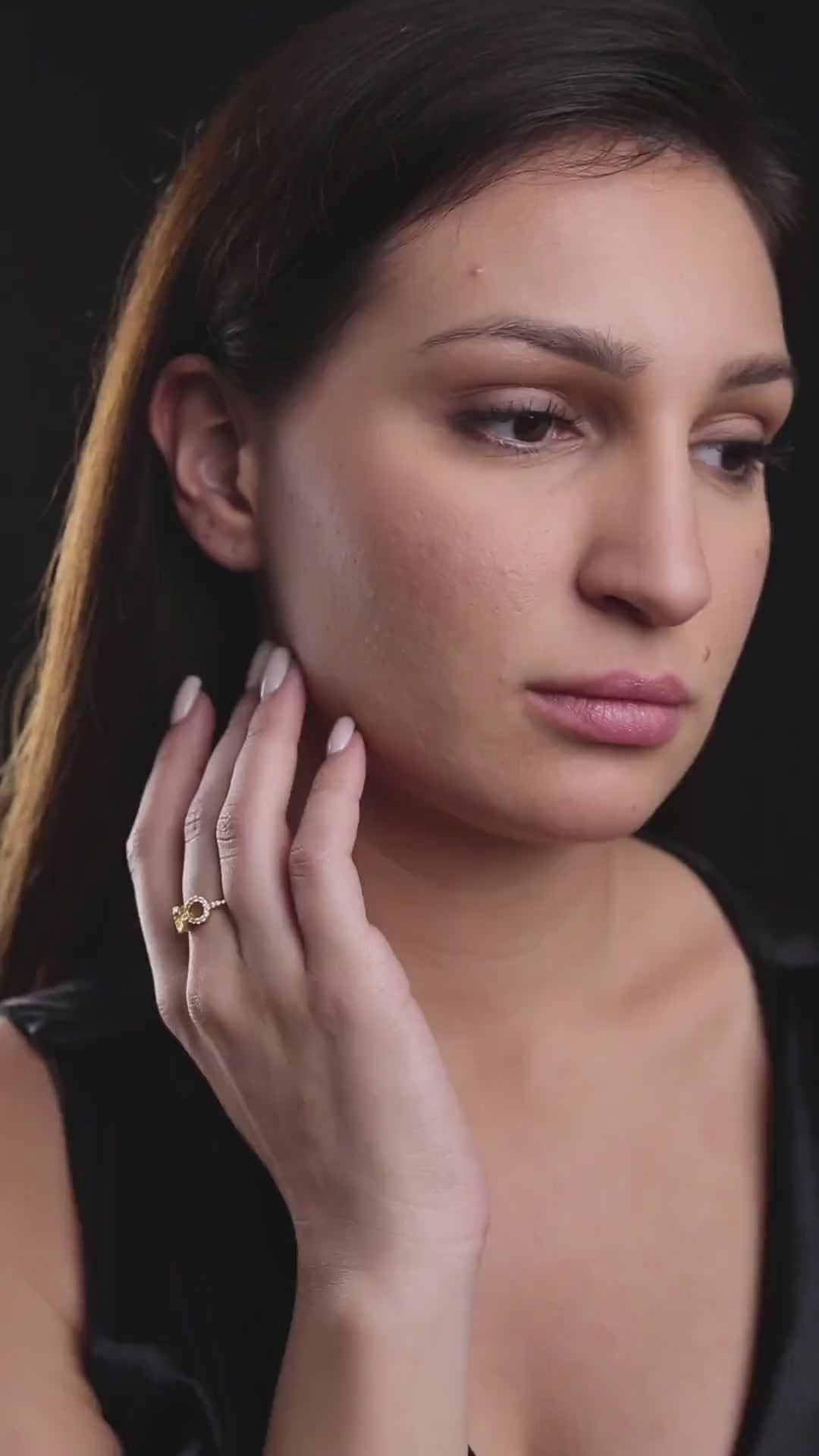 18K Gold Plated Infinity Ring